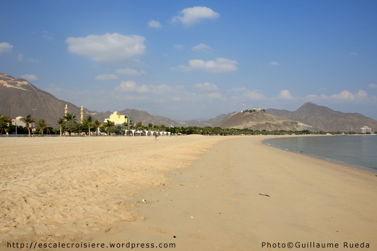 Plage de Khor Fakkan