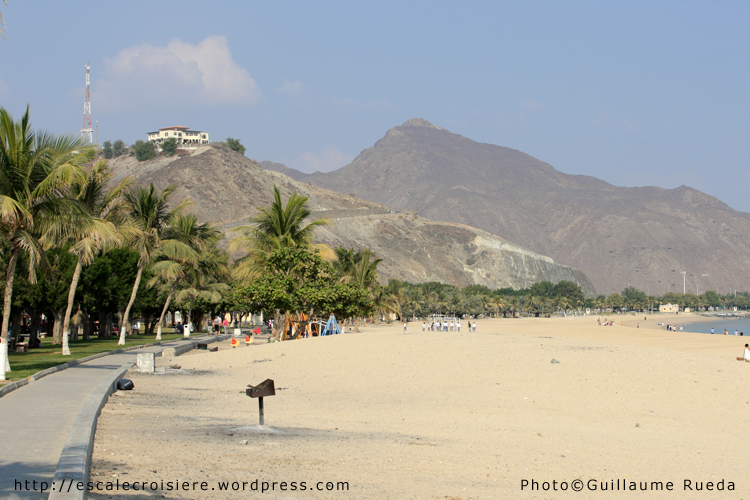 Plage de Khor Fakkan