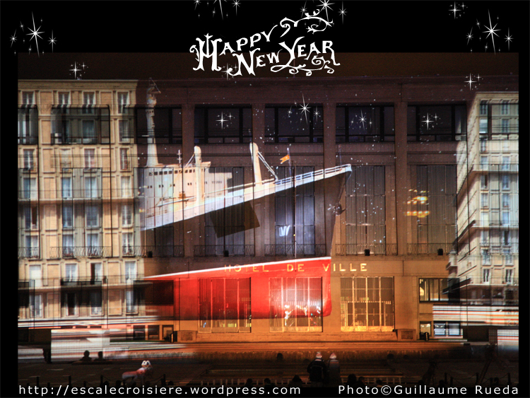 Cartes de voeux - Bonne année - Le Havre