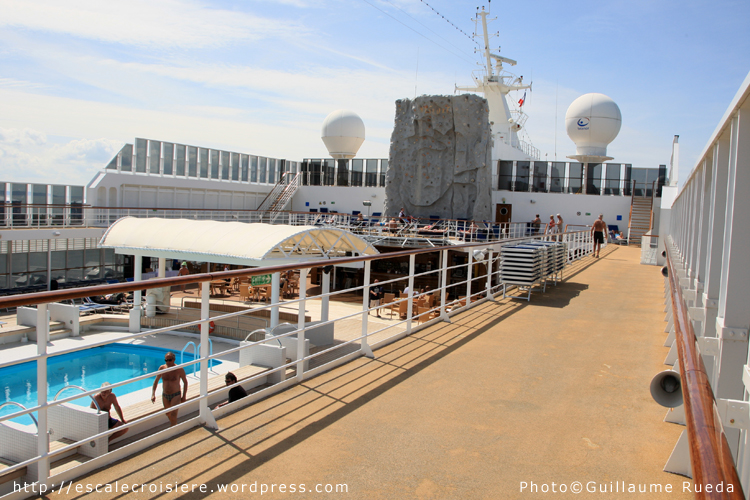 MSC Armonia - Mur d'escalade