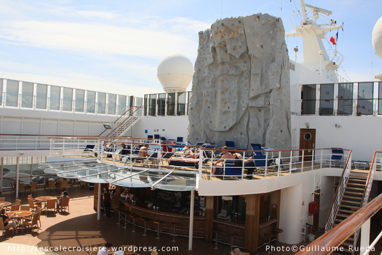 MSC Armonia - Mur d'escalade
