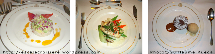 Queen Mary 2 - Menu -2