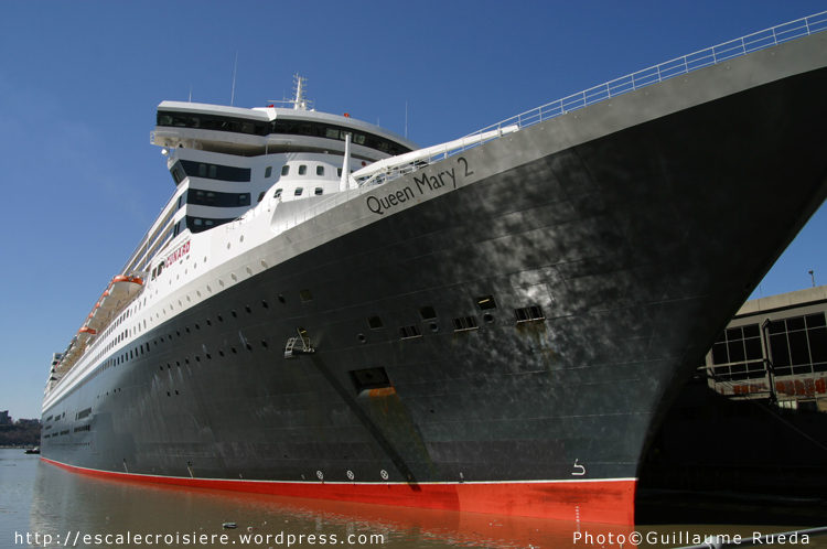 Queen Mary 2 - New York avril 2005