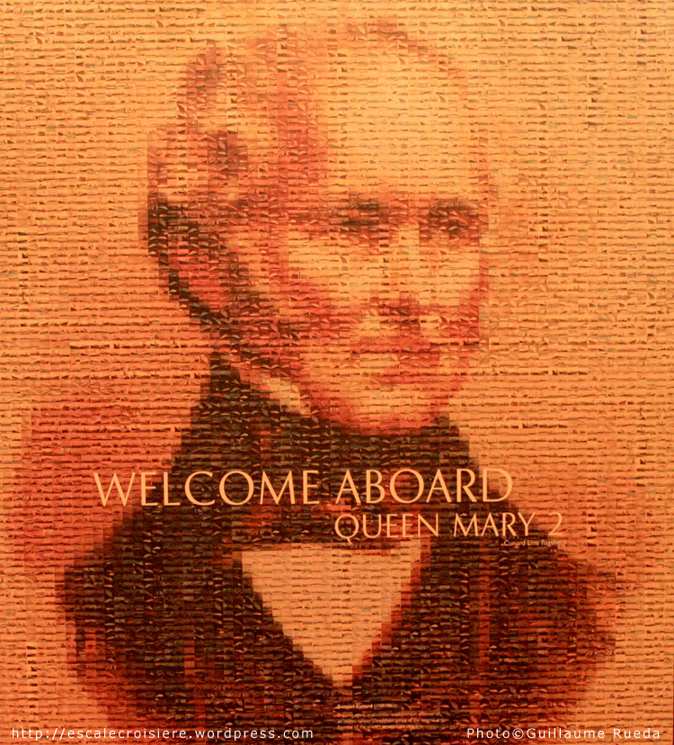Queen Mary 2 - oeuvre d'art - Samuel Cunard