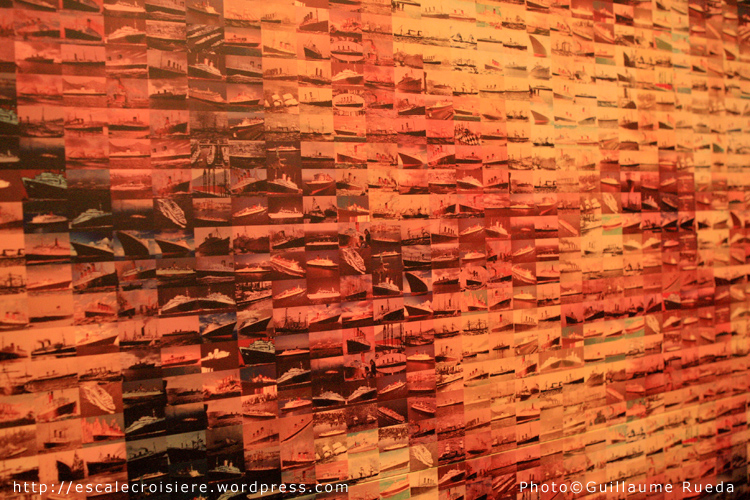 Queen Mary 2 - oeuvre d'art - Samuel Cunard