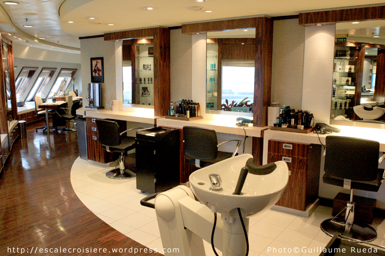 Queen Mary 2 - Salon de coiffure