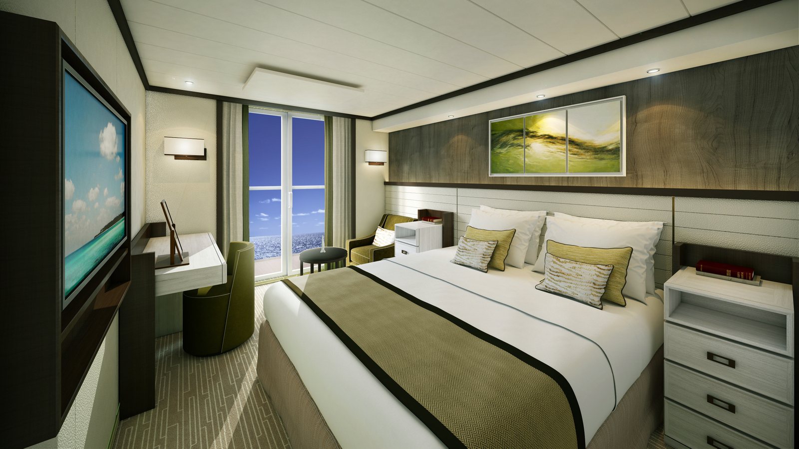 Britannia - Cabine double avec balcon