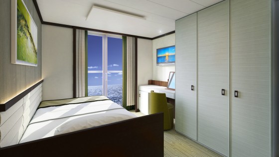 Britannia - Cabine Single avec balcon