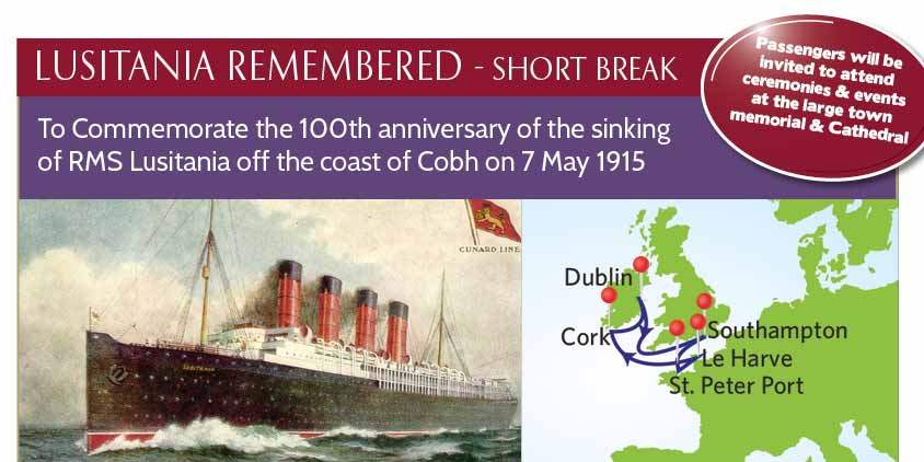 175 ans Cunard - Lusitania