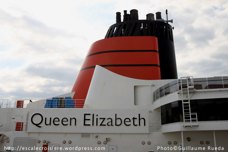 Queen Elizabeth - cheminée