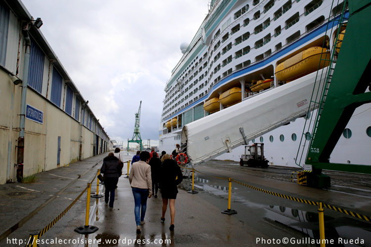 Adventure of the Seas - Embarquement