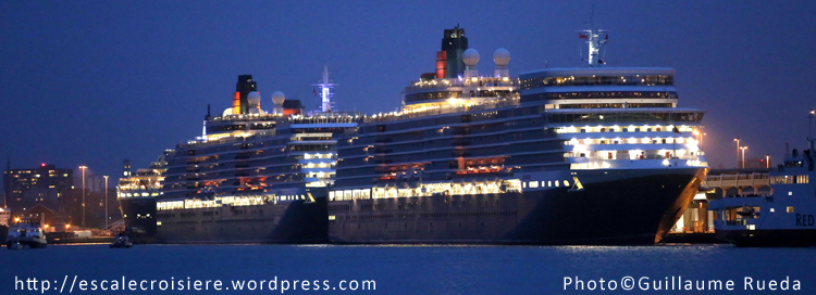 Queen Mary 2 - Queen Victoria - Queen Elizabeth
