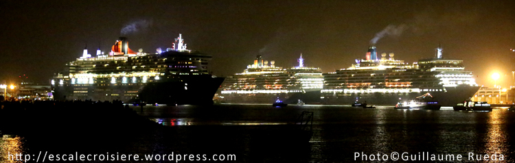Queen Mary 2 - Queen Victoria - Queen Elizabeth -1