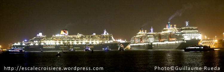 Queen Mary 2 - Queen Victoria - Queen Elizabeth