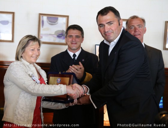 Cérémonie accueil Horizon Calais - Natacha Bouchart - Antoine Lacarrière