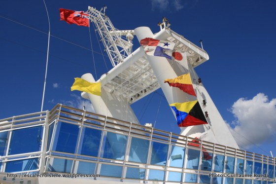 Canal de Panama - Pavillons de transits