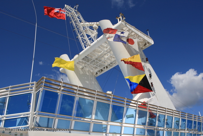 Canal de Panama - Pavillons de transits