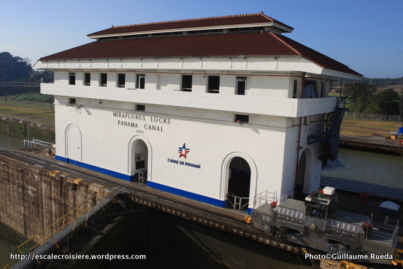 Canal de Panama - écluses de Miraflores