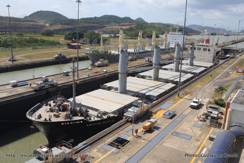 Canal de Panama - écluses de Miraflores