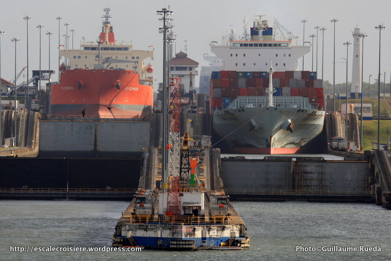 Canal de Panama - écluses de Gatun