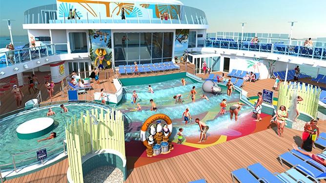 H2O zone - Quantum of the Seas - piscine