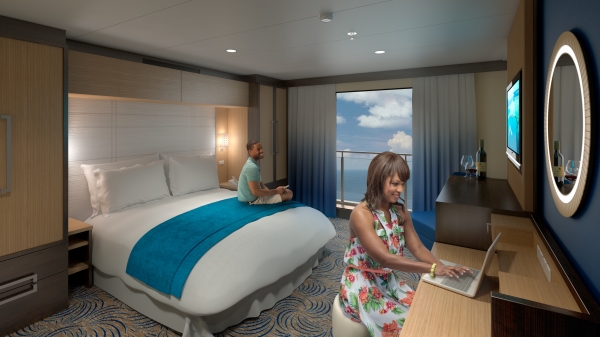 Quantum of the Seas - balcon virtuel
