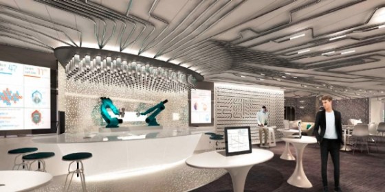 Quantum of the Seas -Robot barmen