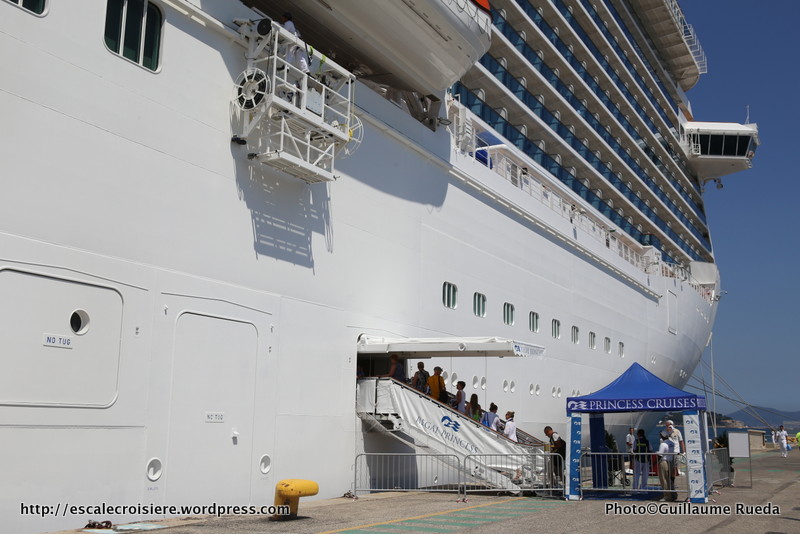 Regal Princess - Embarquement
