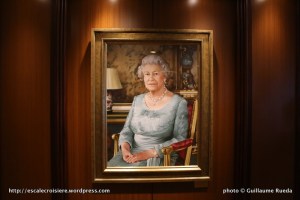 Queen Elizabeth - Tableau de la marraine