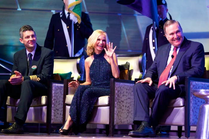 2014-11-10 - Quantum of the Seas - Cérémonie de baptême à New York