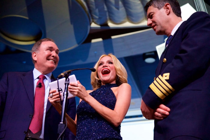 2014-11-10 - Quantum of the Seas - Cérémonie de baptême à New York