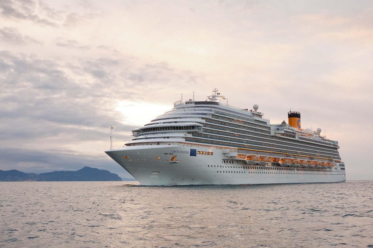 Costa Diadema - arrivée à Gênes 2014-11-07