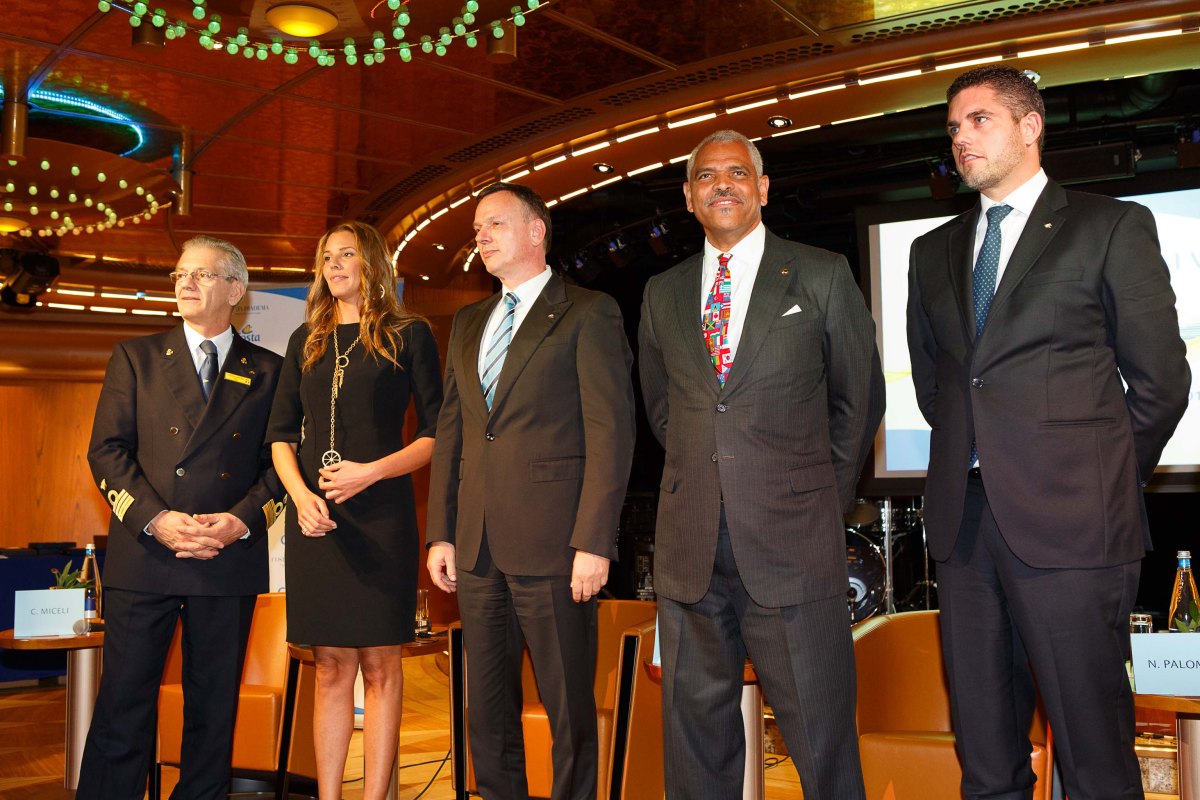 Costa Diadema - Baptême à Gênes 2014-11-07