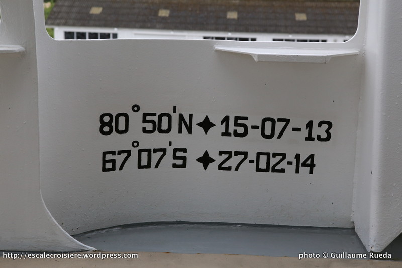 Le Boréal - passerelle