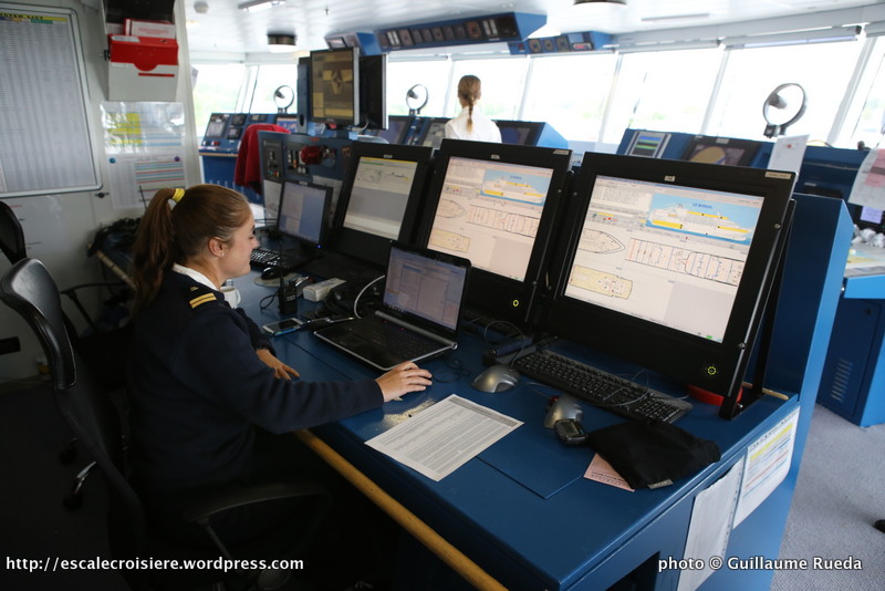 Le Boréal - passerelle