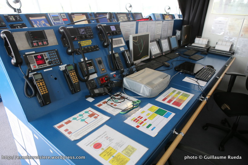 Le Boréal - passerelle