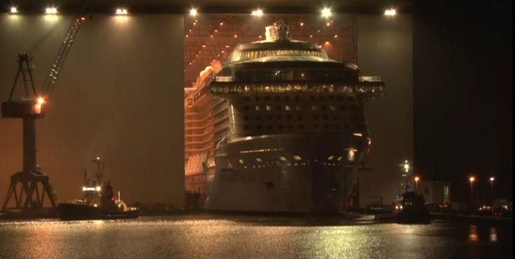 2015-02-21 Anthem of the Seas - sortie chantier Meyer Werft