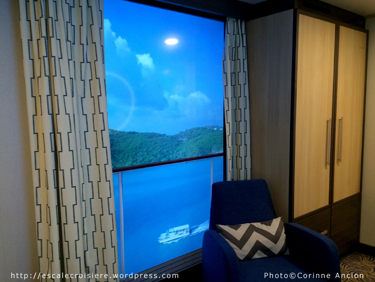 Cabine avec balcon virtuel