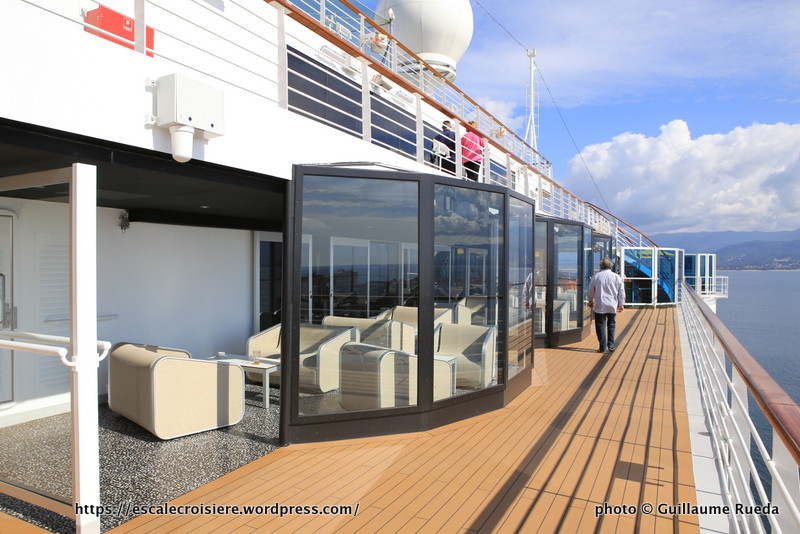 Costa Diadema - ponts extérieurs