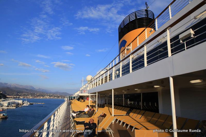 Costa Diadema - ponts extérieurs
