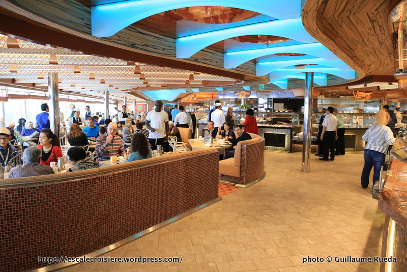 Costa Diadema - Restaurant buffet Corona Blu