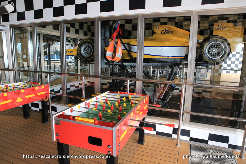 Costa Diadema - Simulateur de F1