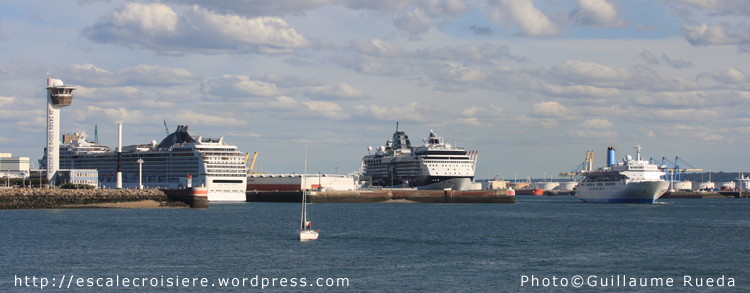 Le Havre - Triple escale - Celebrity Infinity - MSC Magnifica - Thomson Spirit