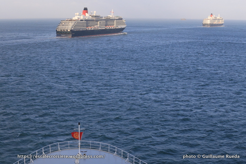 175 ans Cunard - Queen Mary 2 - Queen Victoria - Queen Elizabeth