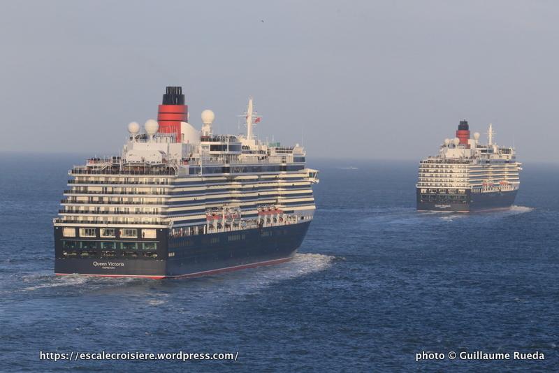 175 ans Cunard - Queen Victoria - Queen Elizabeth