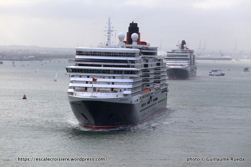 175 ans Cunard - Queen Elizabeth - Queen Victoria