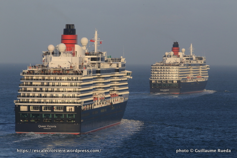 175 ans Cunard - Queen Victoria - Queen Elizabeth