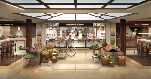 MSC Meraviglia - Buffet pont 15