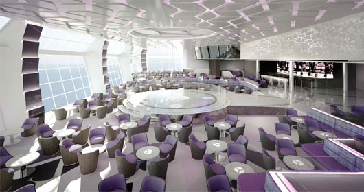 MSC Meraviglia - Salon arrière