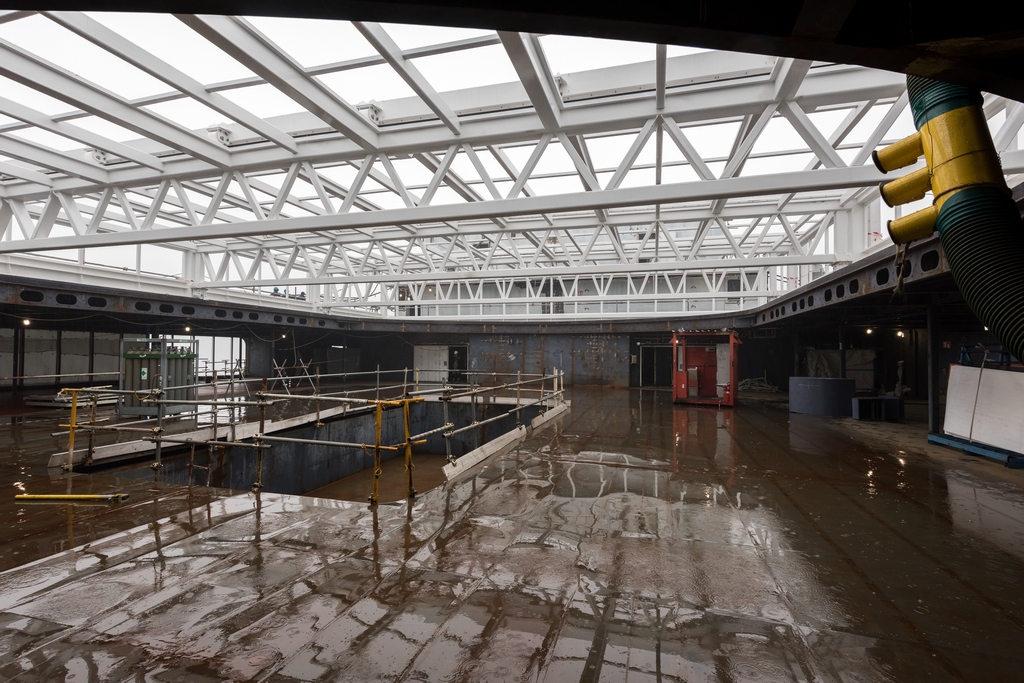 MSC Seaside - Chantiers Fincantieri de Monfalcone - Février 2017